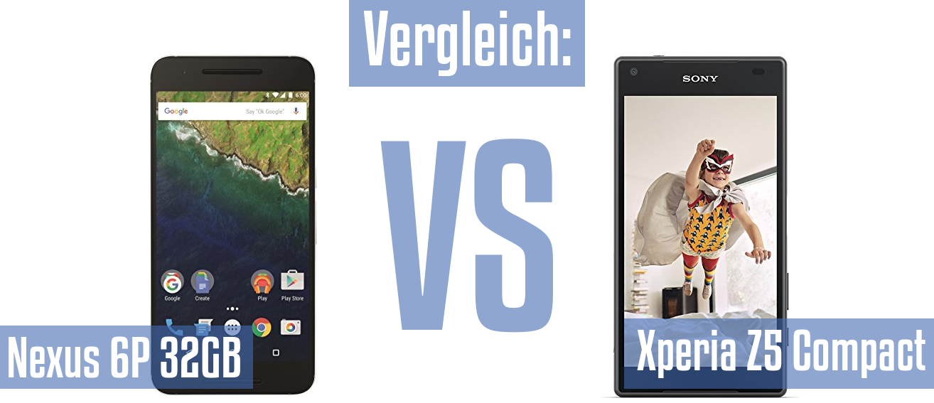 Google Nexus 6P 32GB und Google Nexus 6P 32GB im Vergleichstest