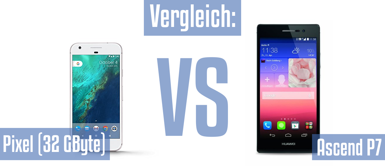 Google Pixel (32 GByte) und Google Pixel (32 GByte) im Vergleichstest