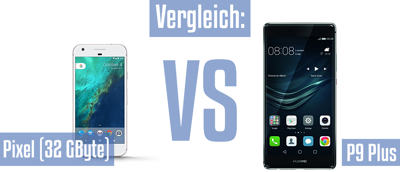 Google Pixel (32 GByte) und Google Pixel (32 GByte) im Vergleichstest