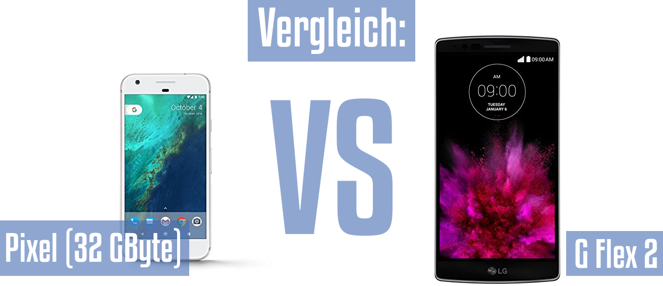 Google Pixel (32 GByte) und Google Pixel (32 GByte) im Vergleichstest