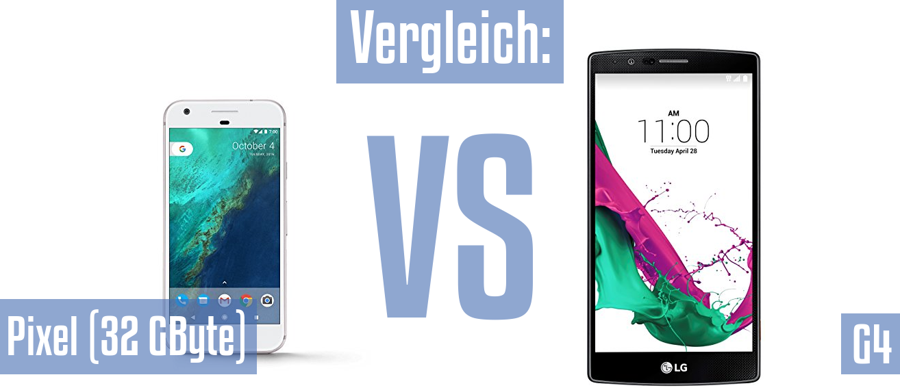 Google Pixel (32 GByte) und Google Pixel (32 GByte) im Vergleichstest