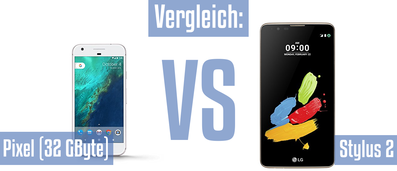 Google Pixel (32 GByte) und Google Pixel (32 GByte) im Vergleichstest