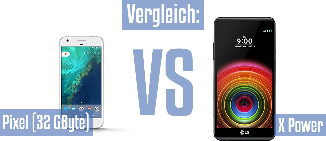 Google Pixel (32 GByte) und Google Pixel (32 GByte) im Vergleichstest