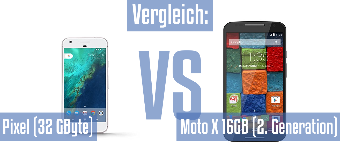 Google Pixel (32 GByte) und Google Pixel (32 GByte) im Vergleichstest