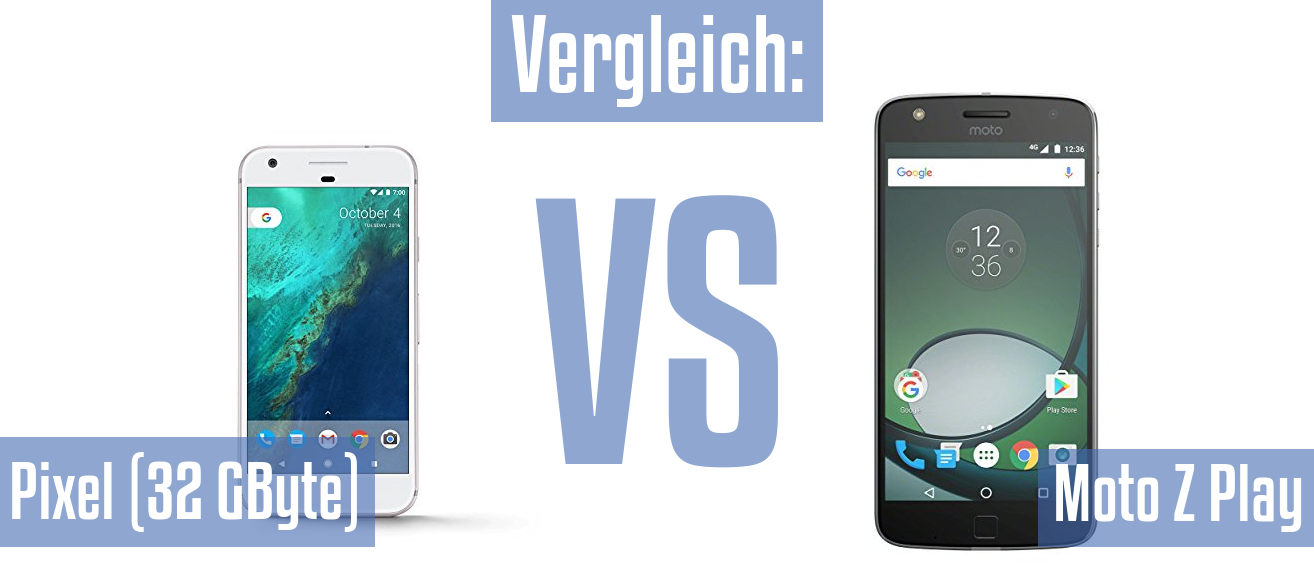 Google Pixel (32 GByte) und Google Pixel (32 GByte) im Vergleichstest