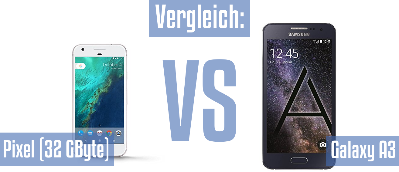 Google Pixel (32 GByte) und Google Pixel (32 GByte) im Vergleichstest