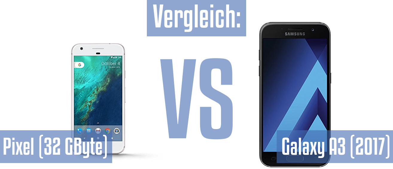 Google Pixel (32 GByte) und Google Pixel (32 GByte) im Vergleichstest