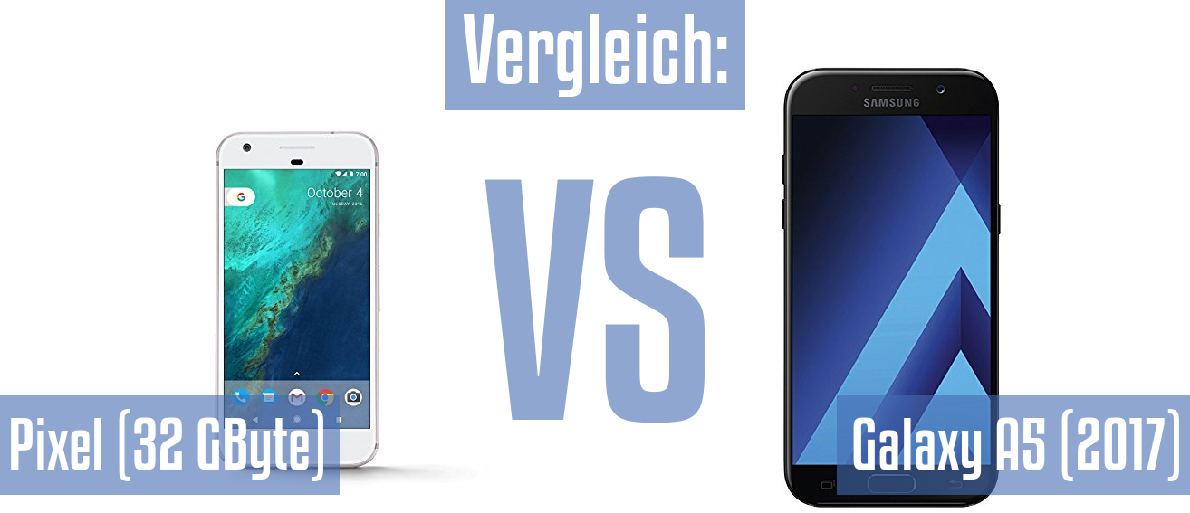Google Pixel (32 GByte) und Google Pixel (32 GByte) im Vergleichstest