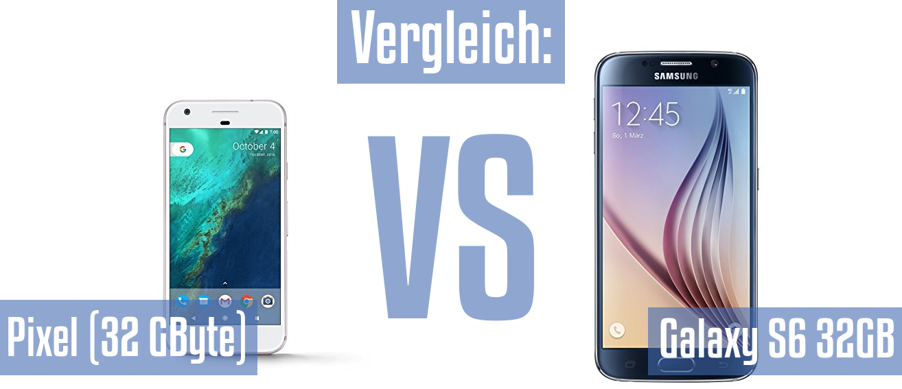 Google Pixel (32 GByte) und Google Pixel (32 GByte) im Vergleichstest