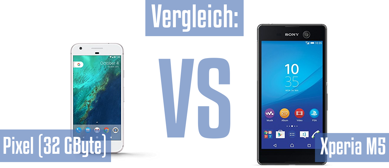 Google Pixel (32 GByte) und Google Pixel (32 GByte) im Vergleichstest