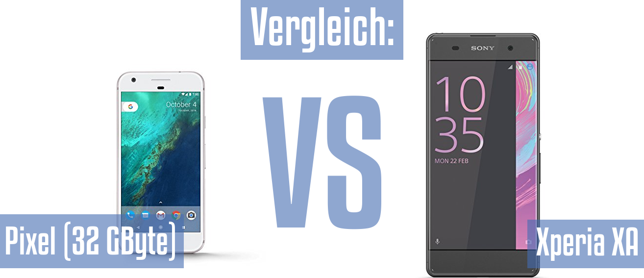 Google Pixel (32 GByte) und Google Pixel (32 GByte) im Vergleichstest