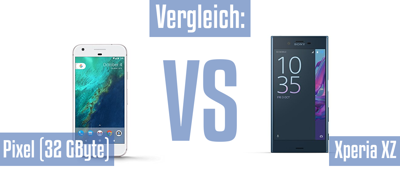Google Pixel (32 GByte) und Google Pixel (32 GByte) im Vergleichstest