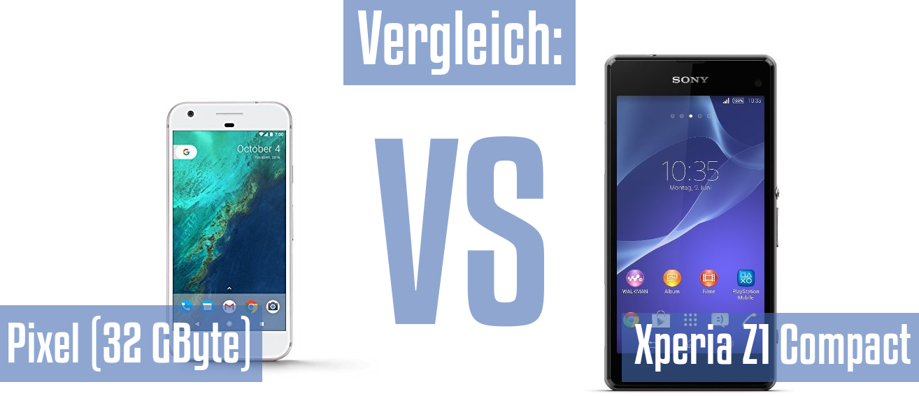 Google Pixel (32 GByte) und Google Pixel (32 GByte) im Vergleichstest