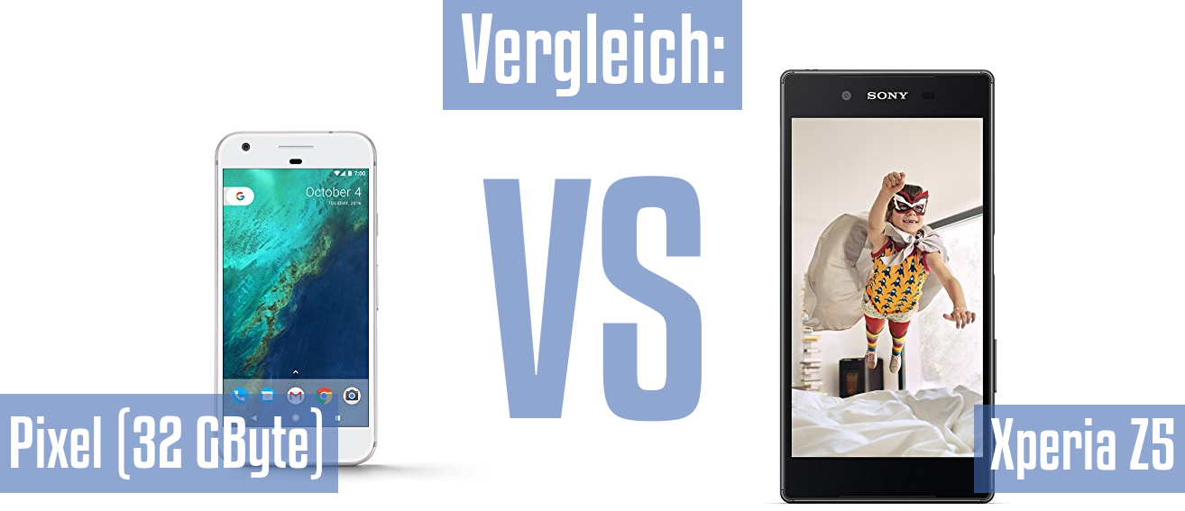 Google Pixel (32 GByte) und Google Pixel (32 GByte) im Vergleichstest