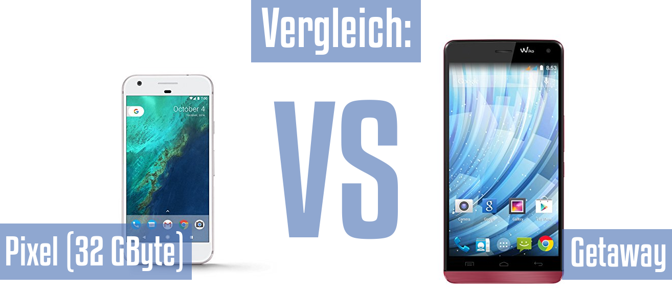 Google Pixel (32 GByte) und Google Pixel (32 GByte) im Vergleichstest