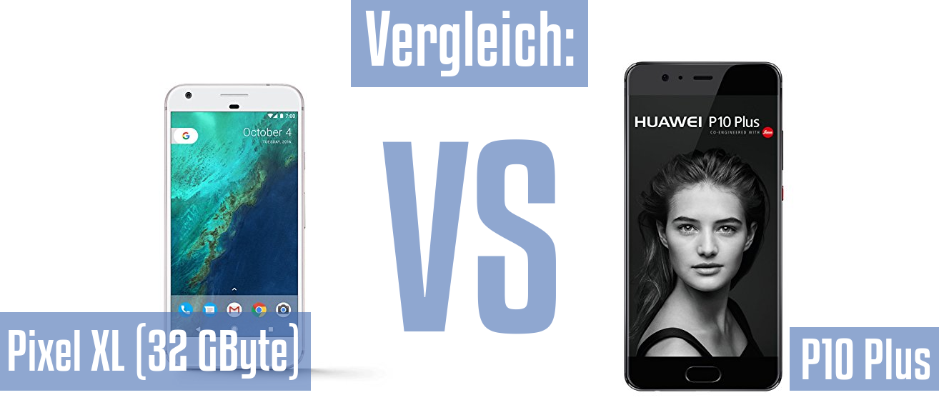 Google Pixel XL (32 GByte) und Google Pixel XL (32 GByte) im Vergleichstest