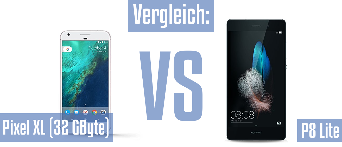 Google Pixel XL (32 GByte) und Google Pixel XL (32 GByte) im Vergleichstest