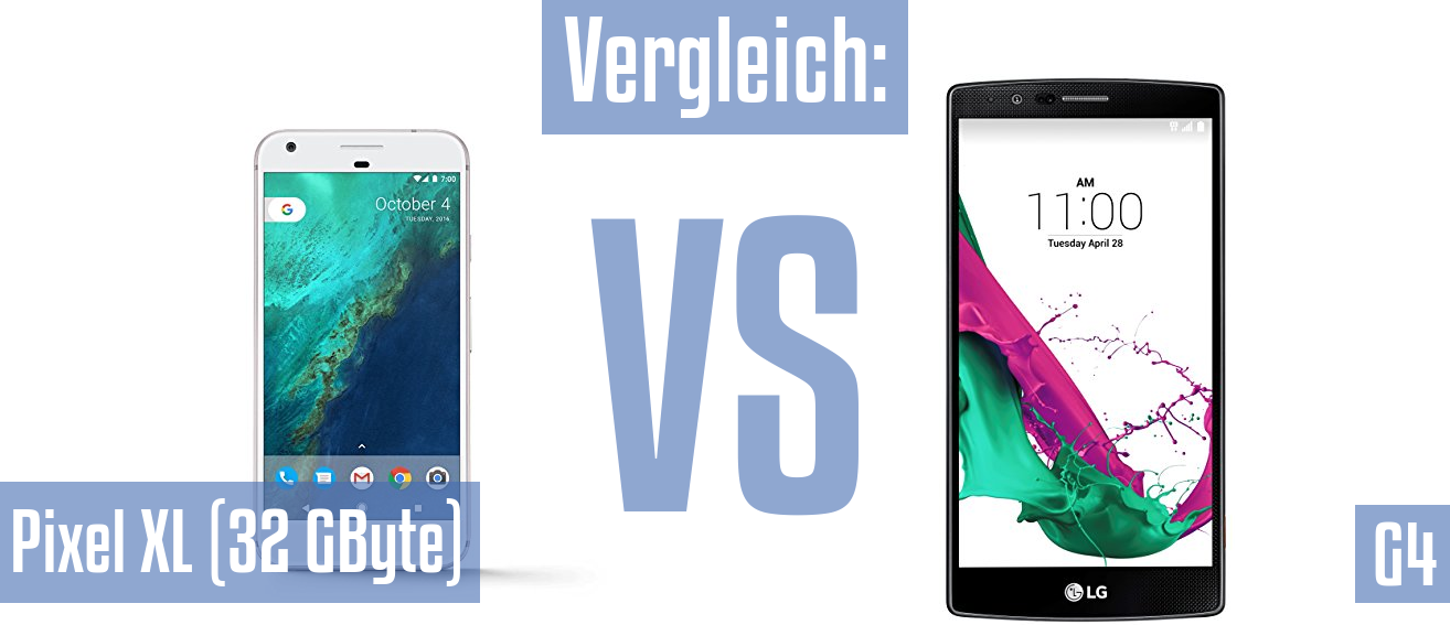 Google Pixel XL (32 GByte) und Google Pixel XL (32 GByte) im Vergleichstest