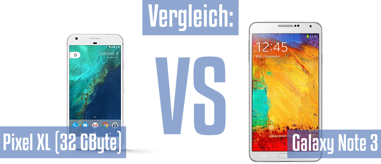 Google Pixel XL (32 GByte) und Google Pixel XL (32 GByte) im Vergleichstest