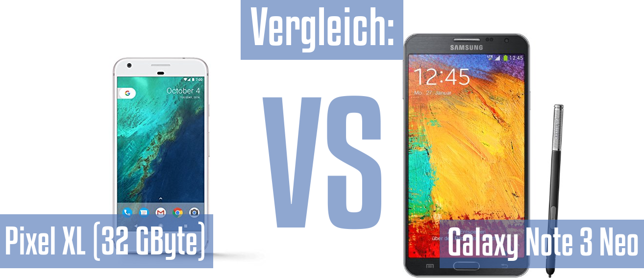 Google Pixel XL (32 GByte) und Google Pixel XL (32 GByte) im Vergleichstest