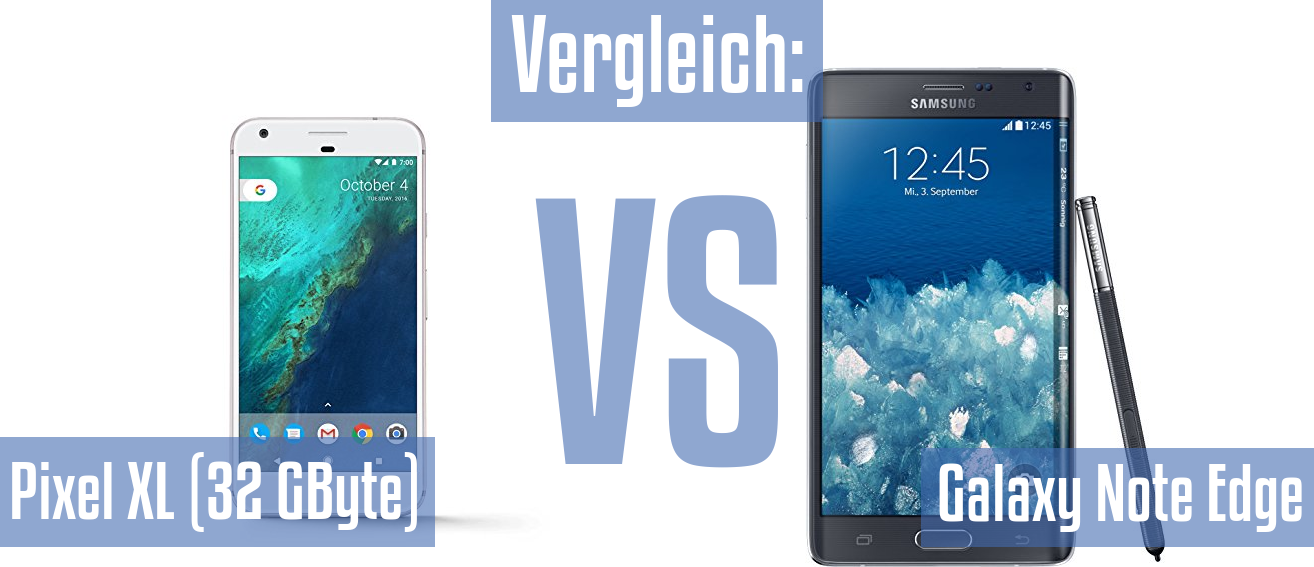 Google Pixel XL (32 GByte) und Google Pixel XL (32 GByte) im Vergleichstest