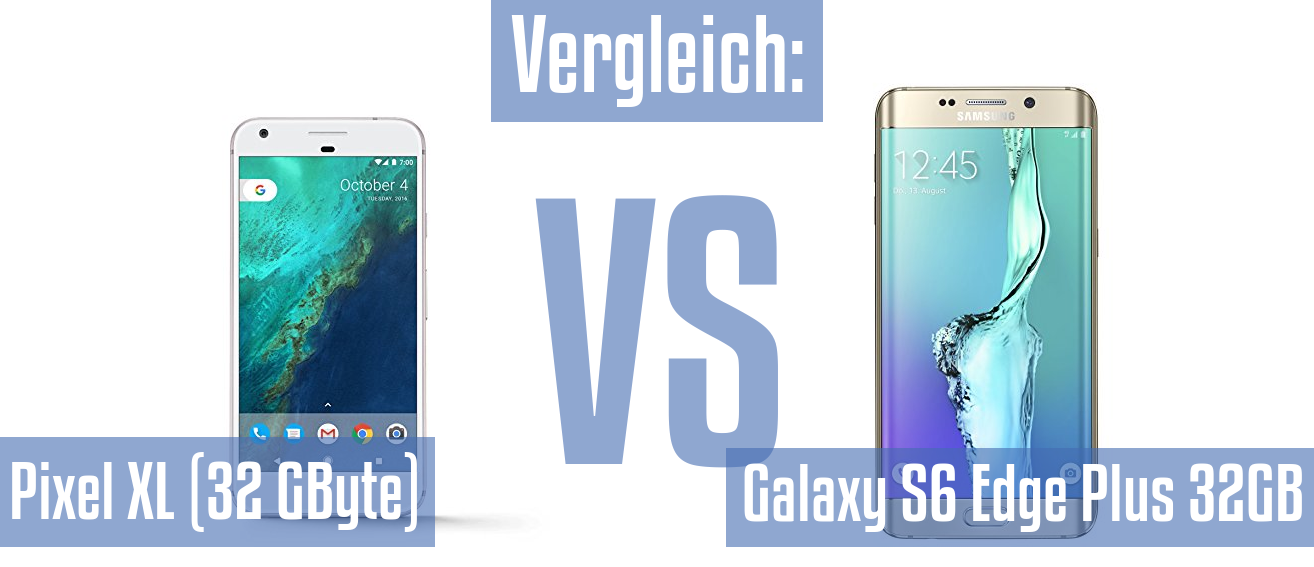 Google Pixel XL (32 GByte) und Google Pixel XL (32 GByte) im Vergleichstest