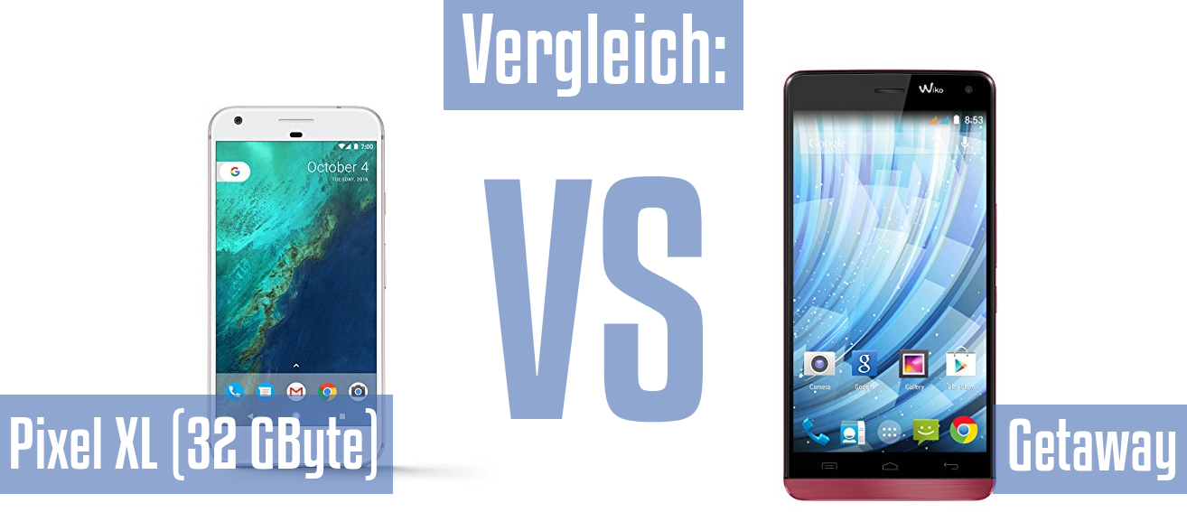 Google Pixel XL (32 GByte) und Google Pixel XL (32 GByte) im Vergleichstest