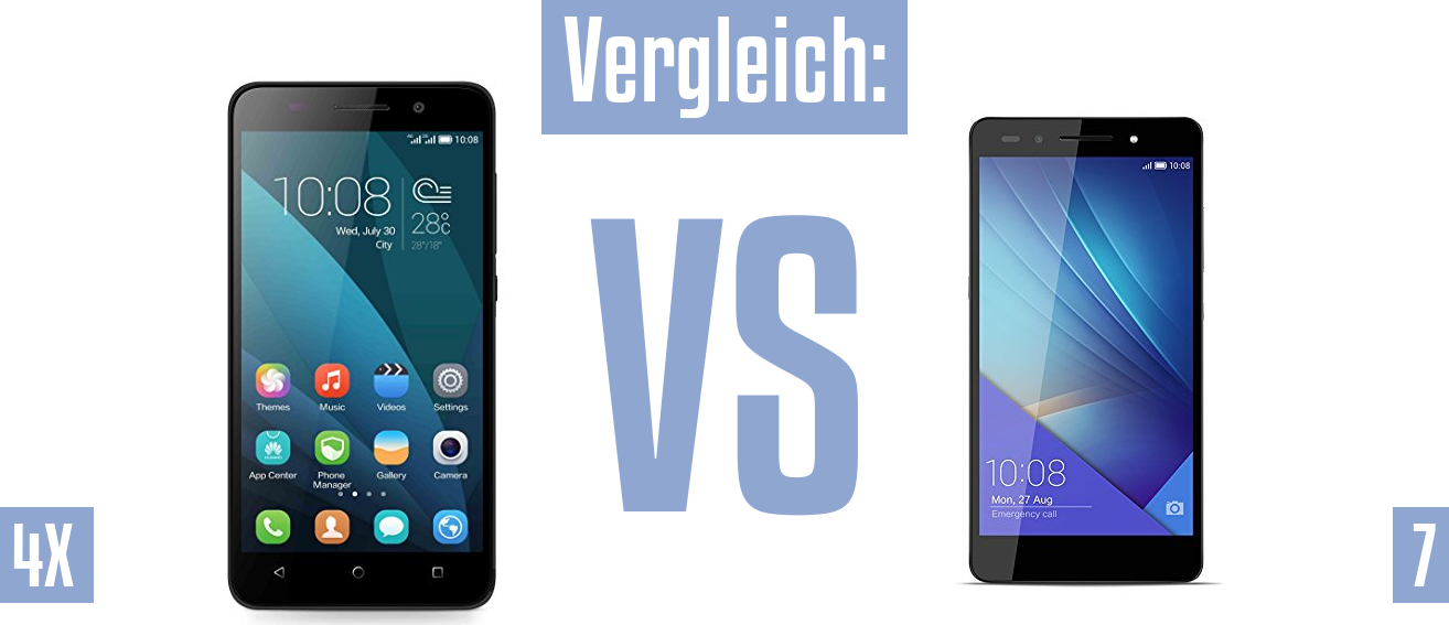 Honor 4X und Honor 4X im Vergleichstest