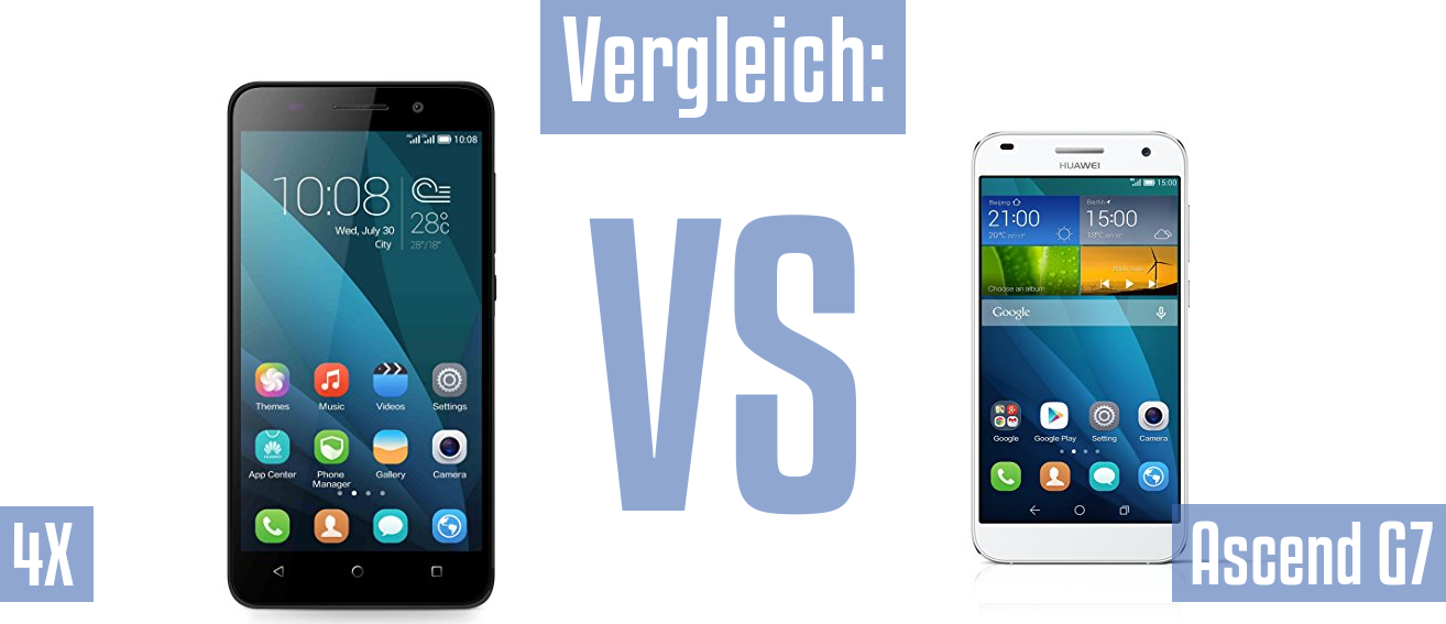 Honor 4X und Honor 4X im Vergleichstest