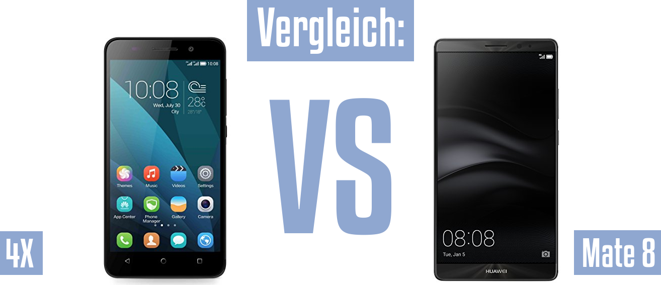 Honor 4X und Honor 4X im Vergleichstest
