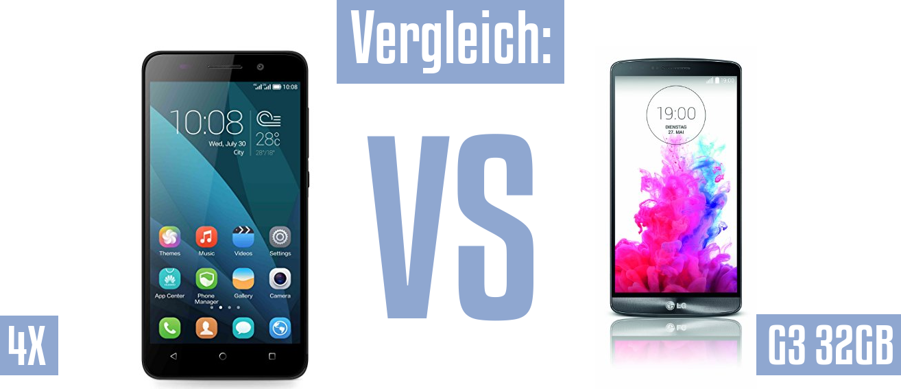 Honor 4X und Honor 4X im Vergleichstest