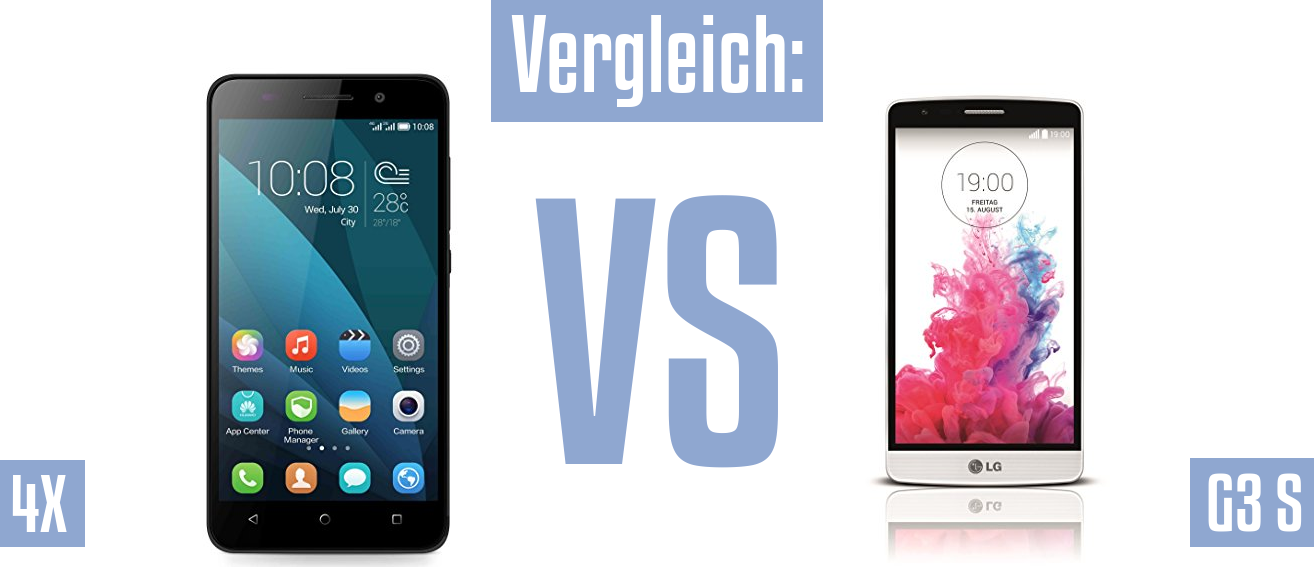 Honor 4X und Honor 4X im Vergleichstest