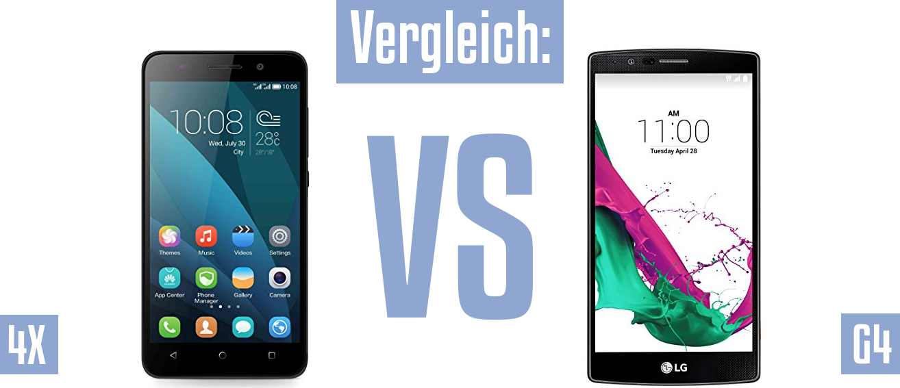 Honor 4X und Honor 4X im Vergleichstest