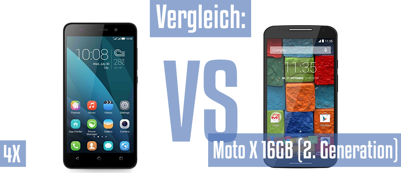Honor 4X und Honor 4X im Vergleichstest