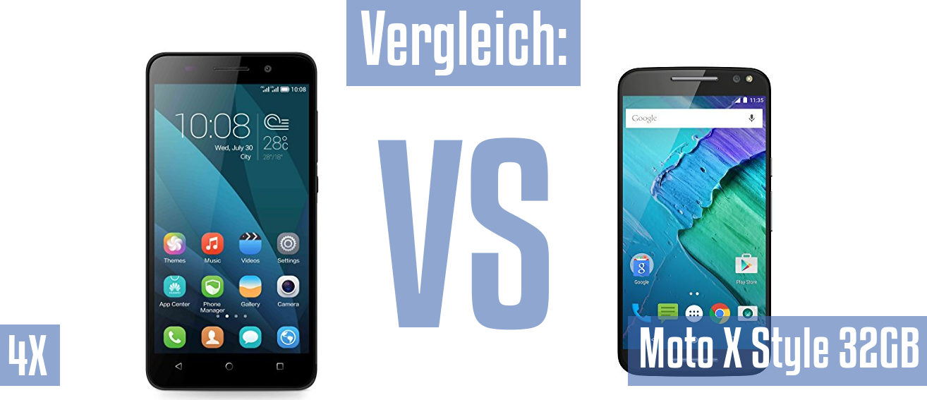 Honor 4X und Honor 4X im Vergleichstest