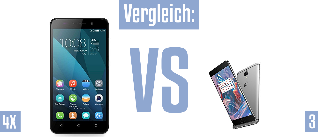 Honor 4X und Honor 4X im Vergleichstest