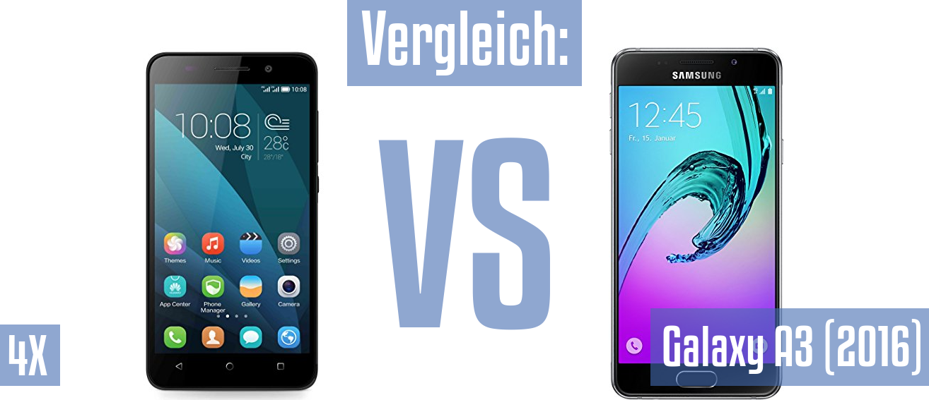 Honor 4X und Honor 4X im Vergleichstest