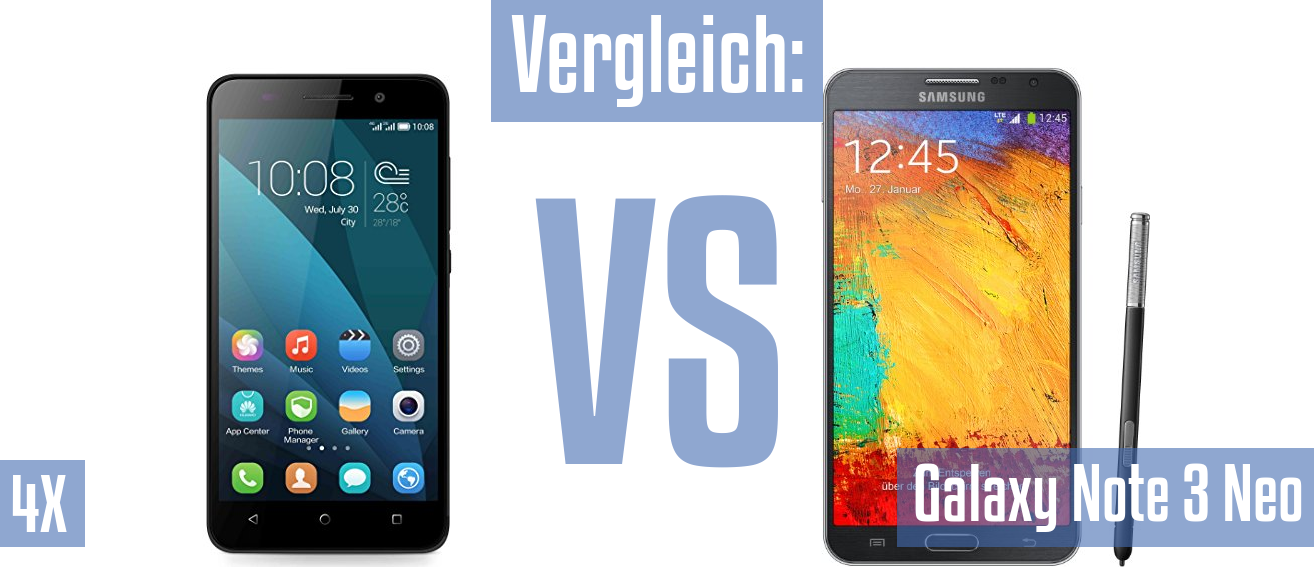 Honor 4X und Honor 4X im Vergleichstest