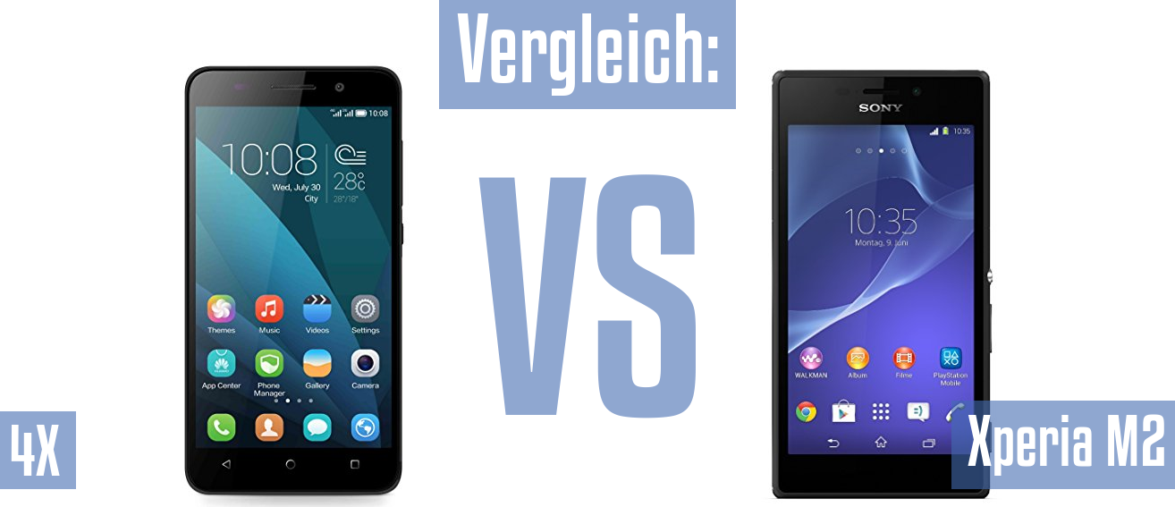 Honor 4X und Honor 4X im Vergleichstest