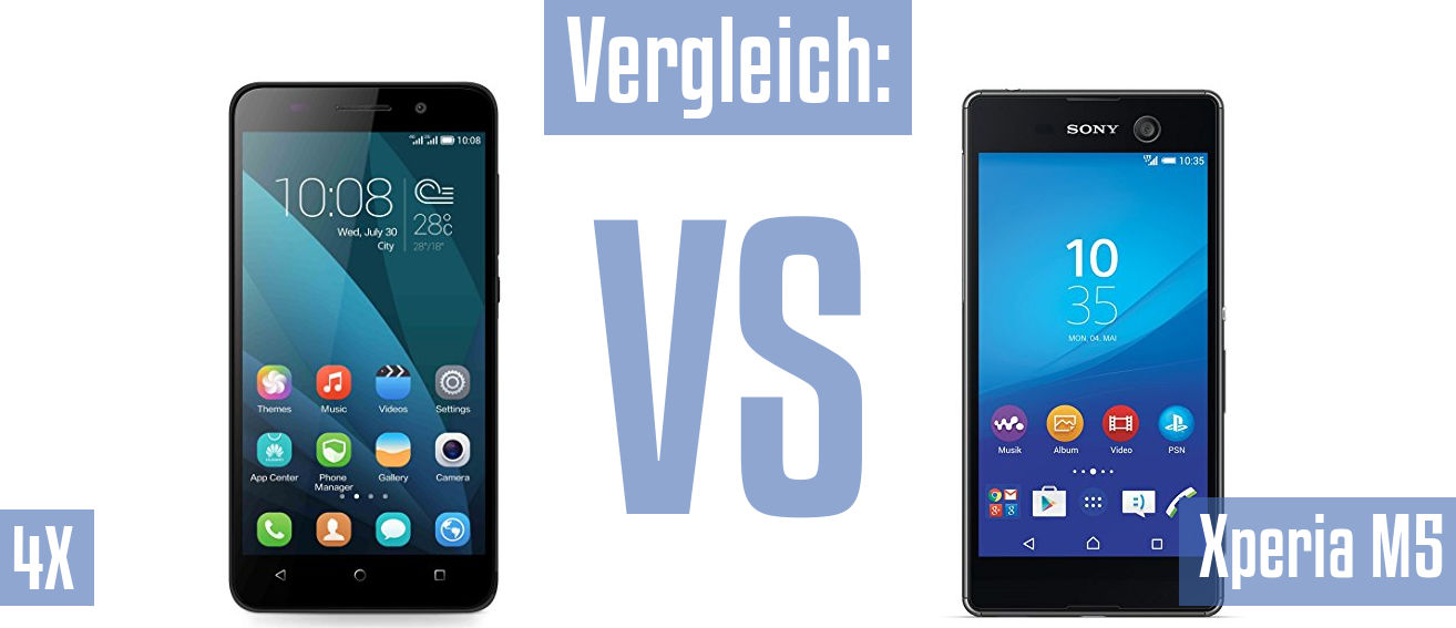 Honor 4X und Honor 4X im Vergleichstest