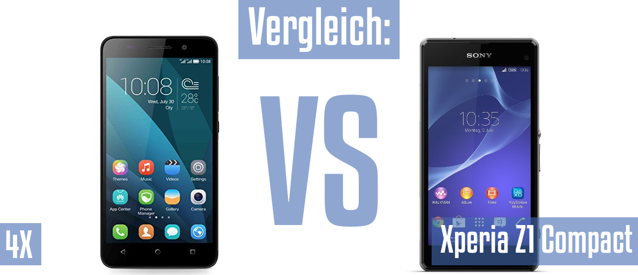 Honor 4X und Honor 4X im Vergleichstest