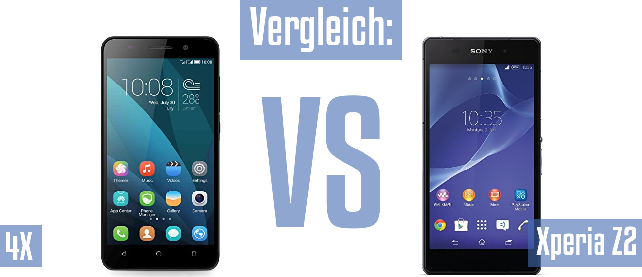 Honor 4X und Honor 4X im Vergleichstest