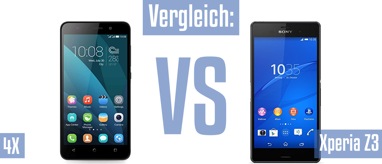 Honor 4X und Honor 4X im Vergleichstest