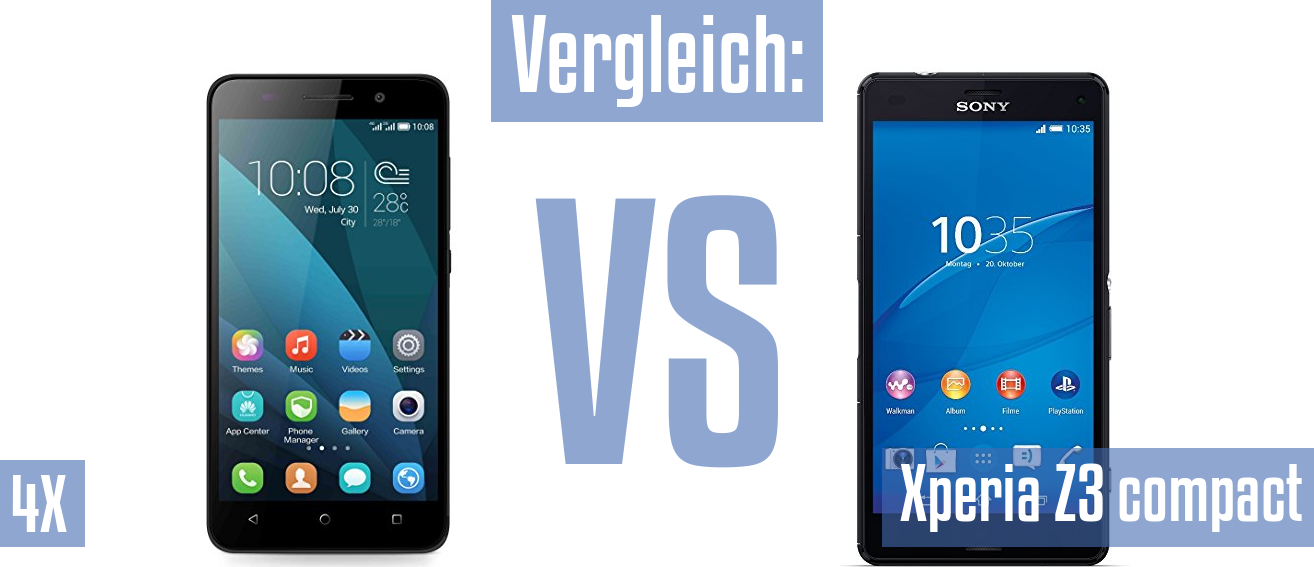 Honor 4X und Honor 4X im Vergleichstest