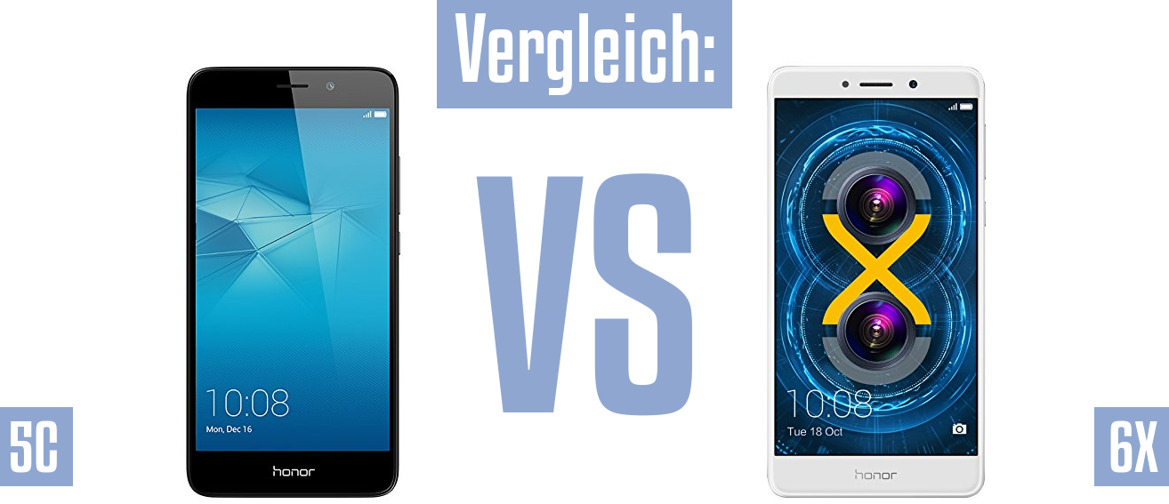 Honor 5C und Honor 5C im Vergleichstest