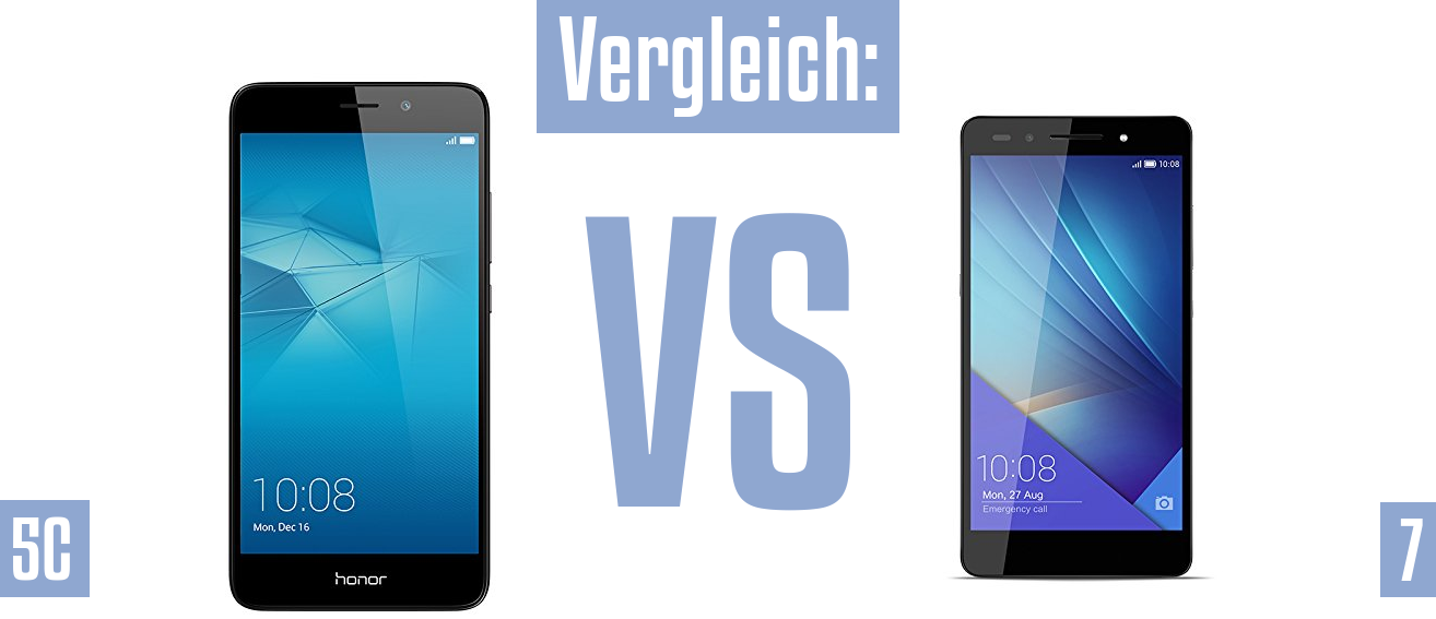 Honor 5C und Honor 5C im Vergleichstest