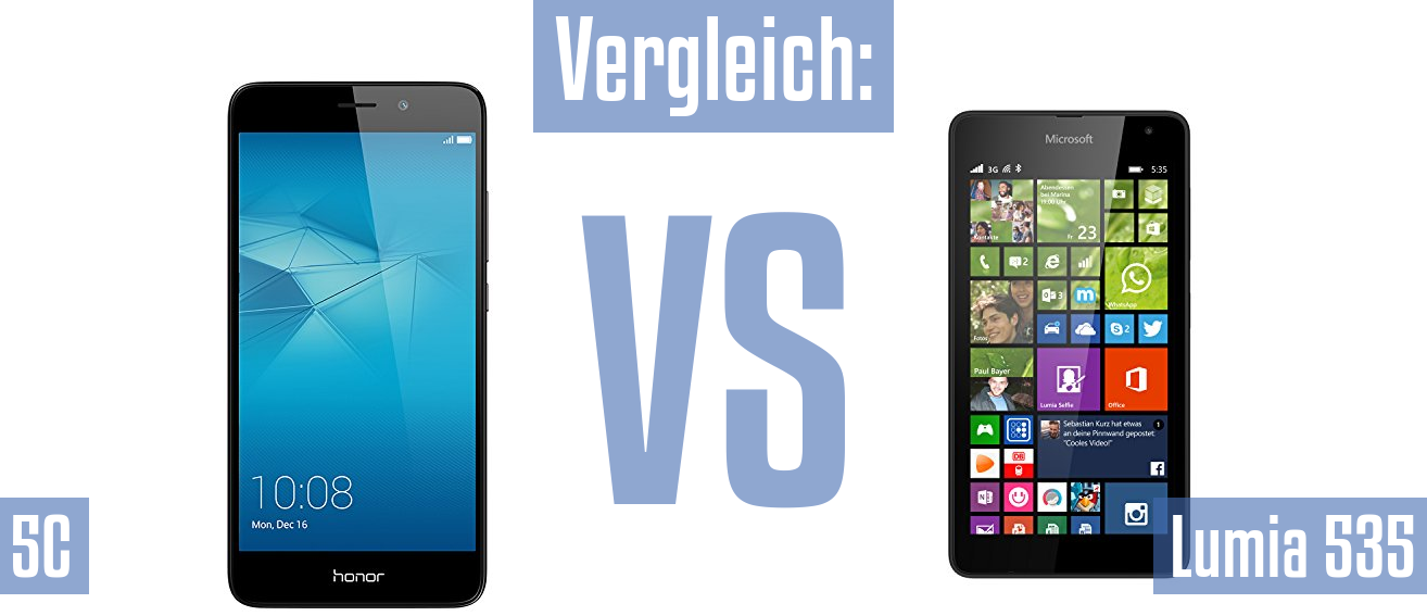 Honor 5C und Honor 5C im Vergleichstest