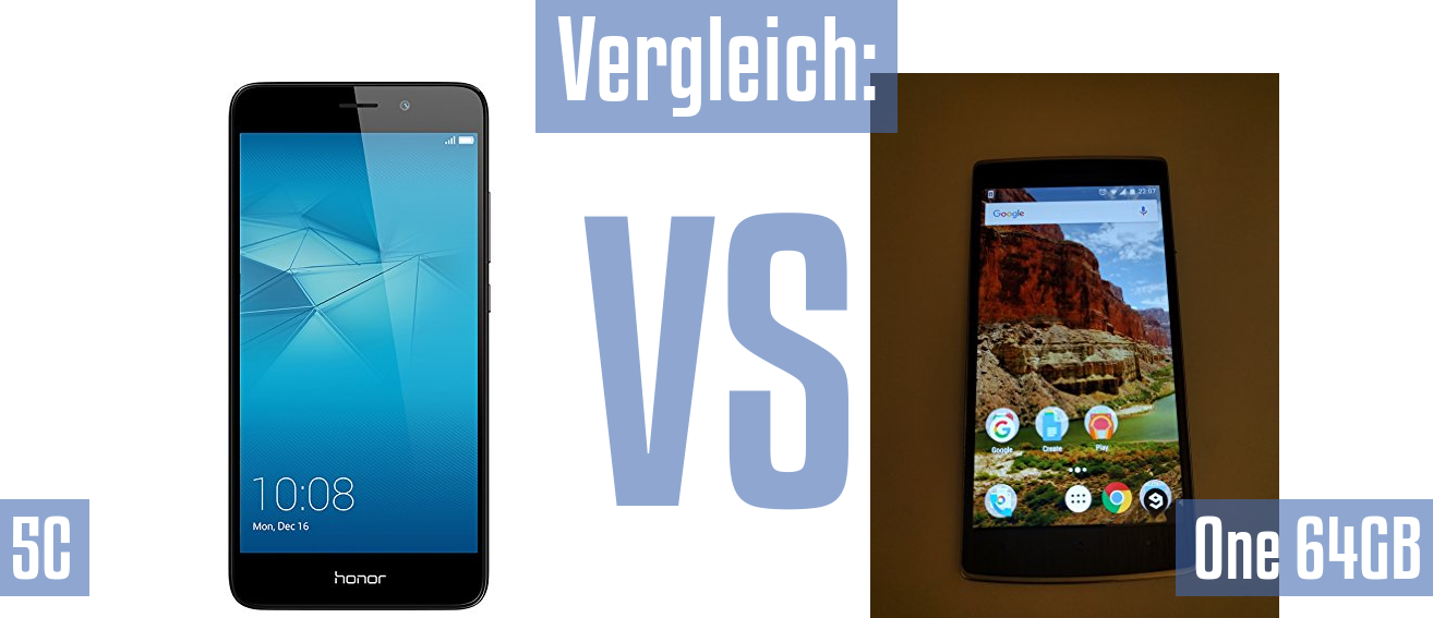 Honor 5C und Honor 5C im Vergleichstest