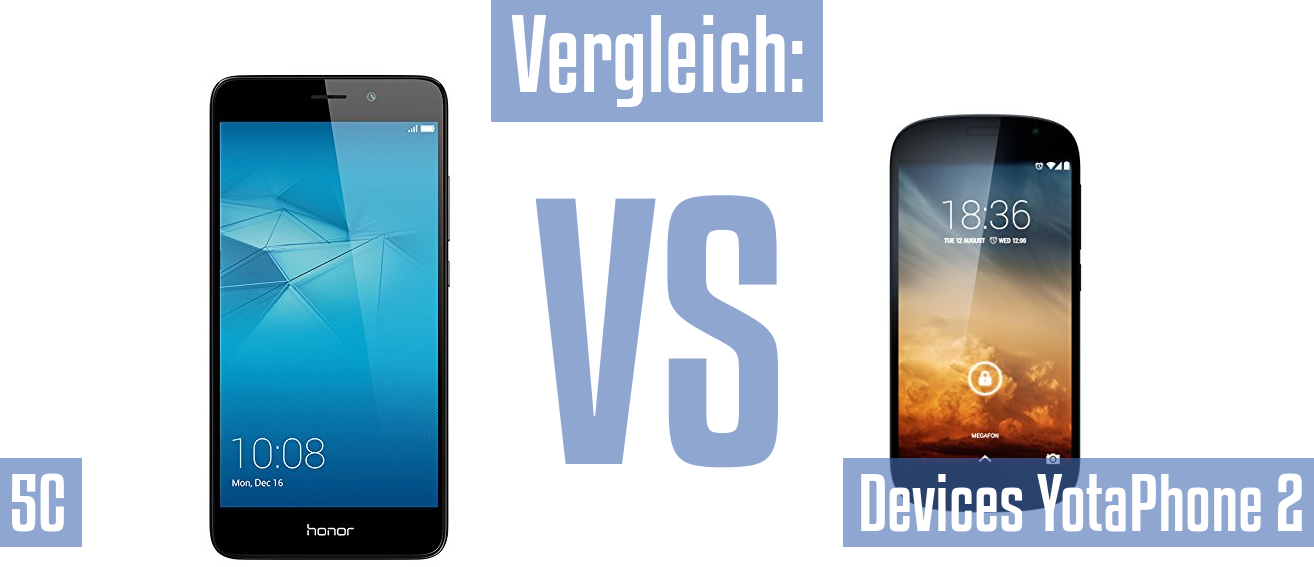 Honor 5C und Honor 5C im Vergleichstest