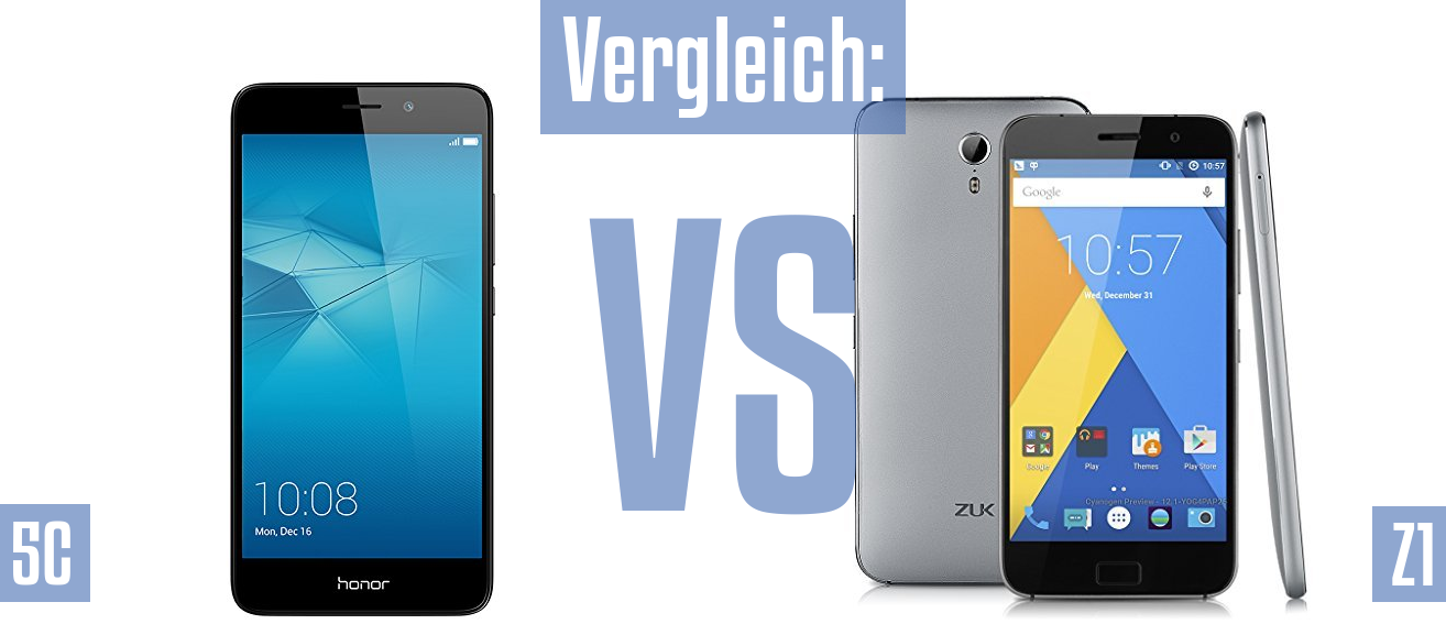 Honor 5C und Honor 5C im Vergleichstest